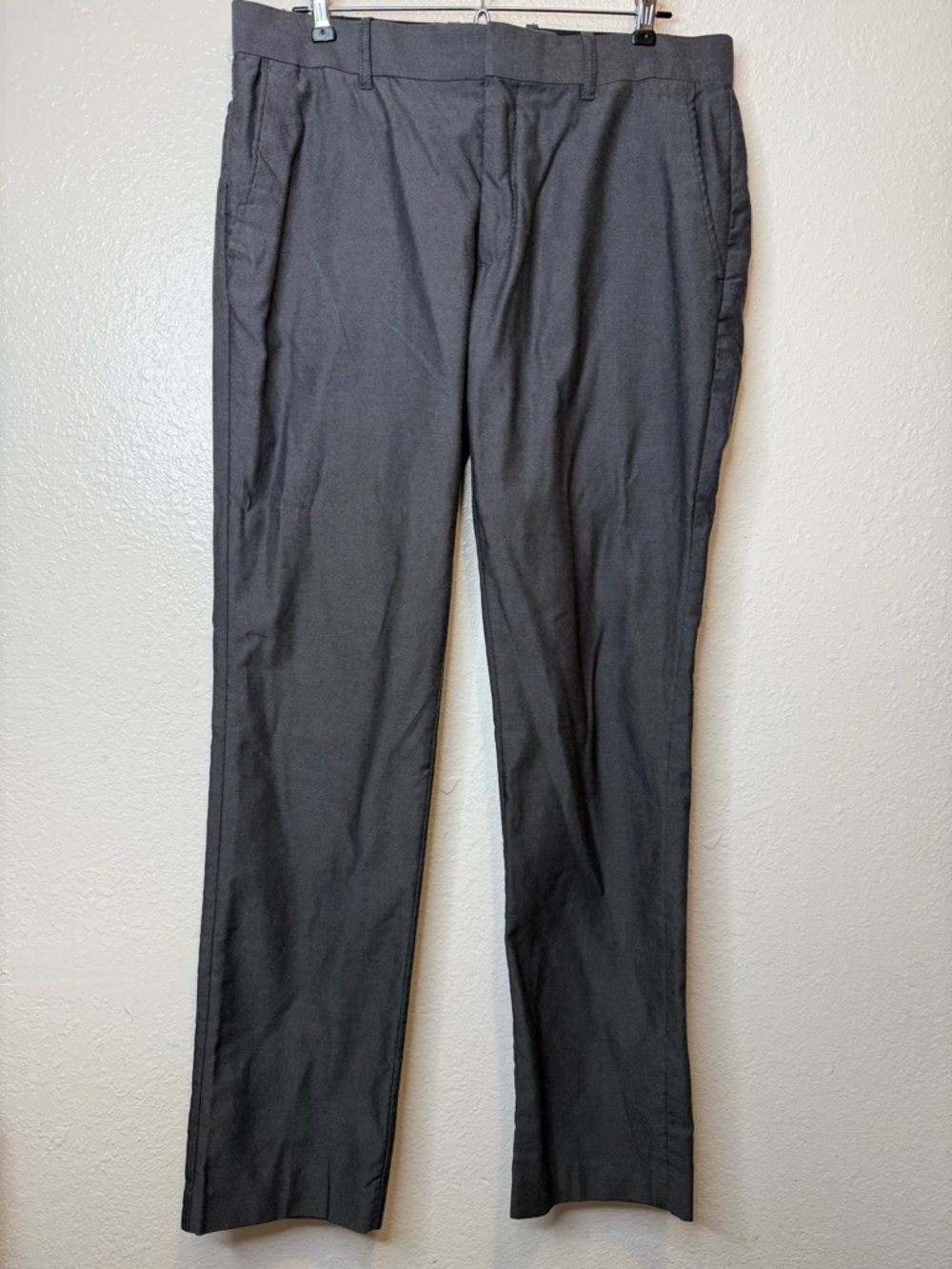 H&M Gray Men’s Dress Slacks Pants Size 34R Business Casual Office Work Date